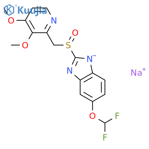 (S)-(-)-Pantoprazole Sodium Salt structure