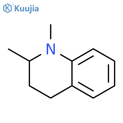Quinoline, 1,2,3,4-tetrahydro-1,2-dimethyl- structure