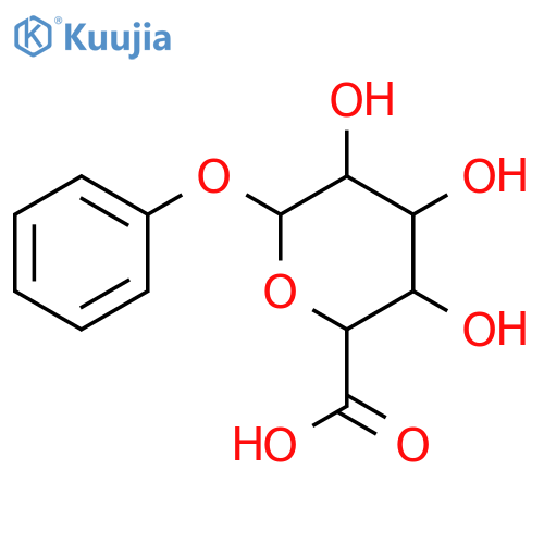 D-Glucopyranosiduronicacid, phenyl structure