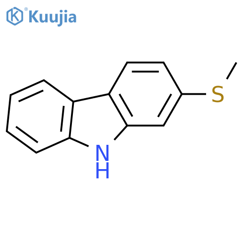 2-(Methylthio)-9H-carbazole structure