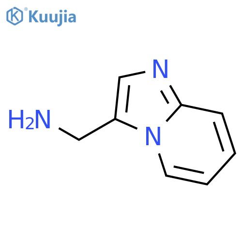 {imidazo[1,2-a]pyridin-3-yl}methanamine structure