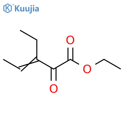 3-Pentenoic acid, 3-ethyl-2-oxo-, ethyl ester structure