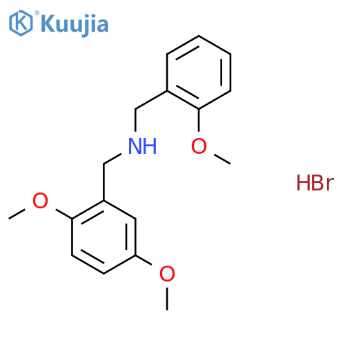 (2,5-Dimethoxybenzyl)(2-methoxybenzyl)amine hydrobromide structure