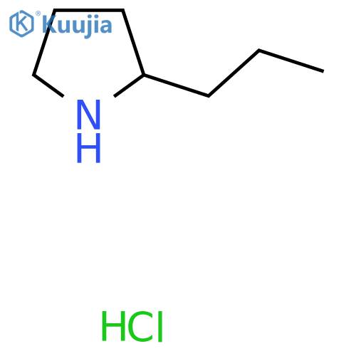 2-Propylpyrrolidine hydrochloride structure