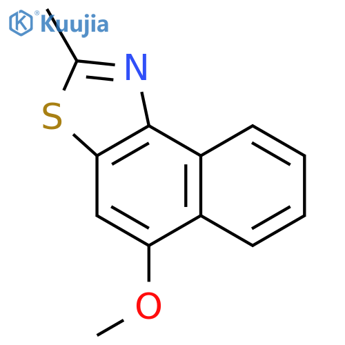 NAPHTHO[1,2-D]THIAZOLE, 5-METHOXY-2-METHYL- structure