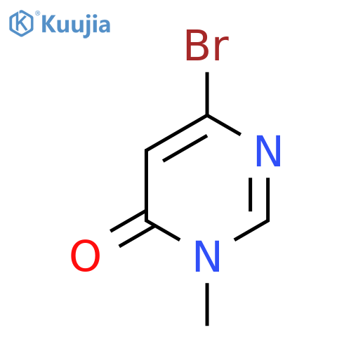 6-bromo-3-methyl-pyrimidin-4-one structure