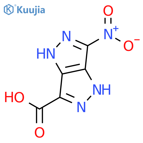 Pyrazolo[4,3-c]pyrazole-3-carboxylicacid, 1,4-dihydro-6-nitro- structure