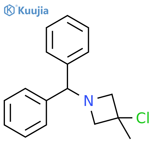 1-BENZHYDRYL-3-CHLORO-3-METHYLAZETIDINE structure