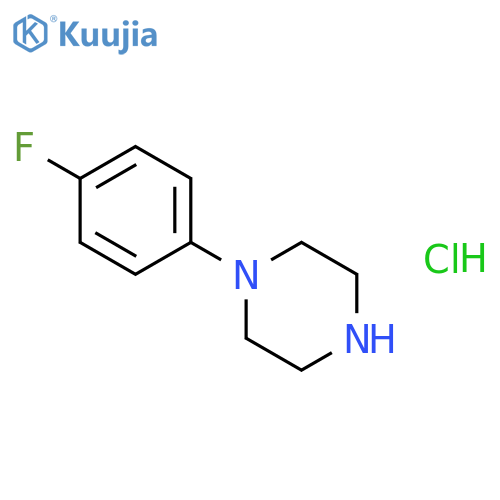 1-(4-Fluorophenyl)piperazine hydrochloride structure