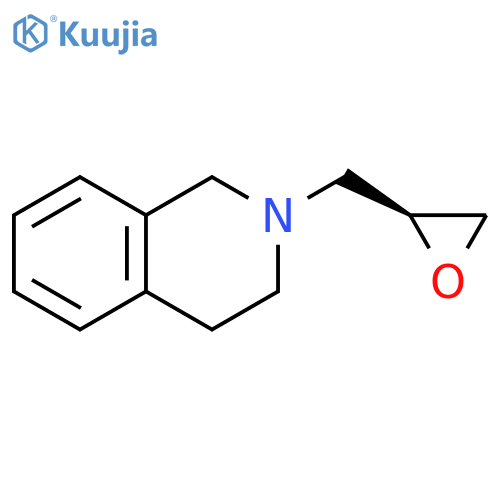 (S)-2-(Oxiran-2-ylmethyl)-1,2,3,4-tetrahydroisoquinoline structure