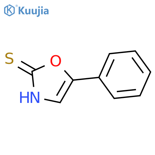 5-phenyl-1,3-oxazole-2-thiol structure