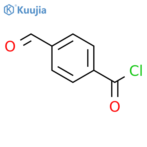 4-Formylbenzoyl chloride structure