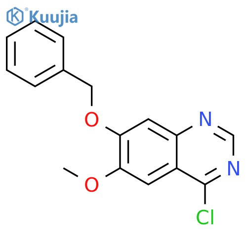 7-(Benzyloxy)-4-chloro-6-methoxyquinazoline structure