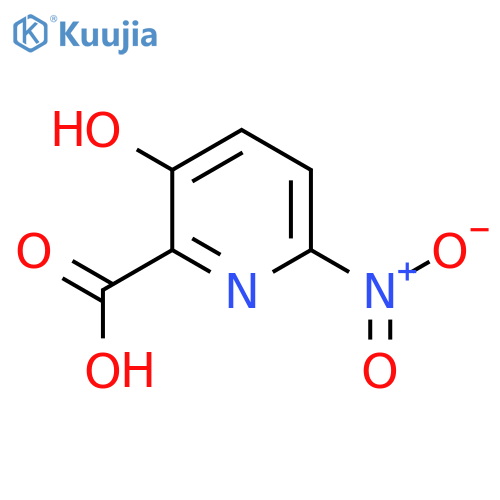 3-Hydroxy-6-nitropicolinic acid structure