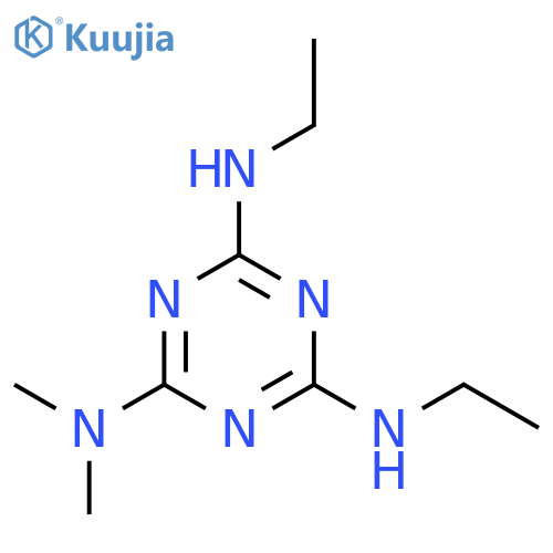 1,3,5-Triazine-2,4,6-triamine, N',N''-diethyl-N,N-dimethyl- structure