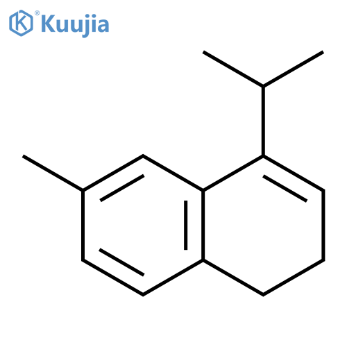 1,2-Dihydro-6-methyl-4-(1-methylethyl)naphthalene structure