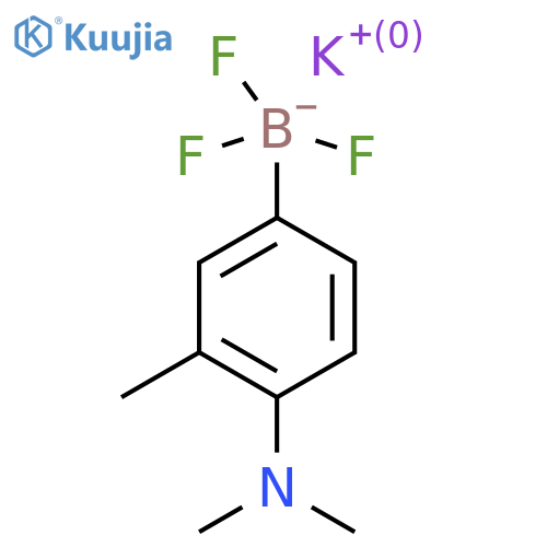 potassium 4-(dimethylamino)-3-methylphenyltrifluoroboranuide structure