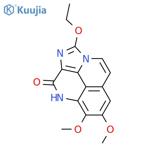 2-Ethoxy-7,8-dimethoxybenz[de]imidazo[4,5,1-ij][1,6]naphthyridin-10(9H)-one structure