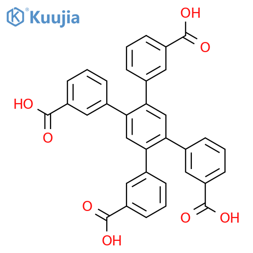 1,2,4,5-Tetrakis(3-carboxyphenyl)benzene structure