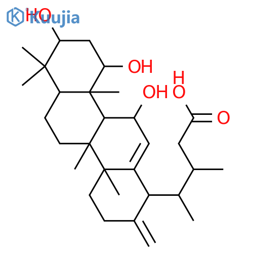 1,3,11-Trihydroxy-17,22-seco-12,17(28)-ursadien-22-oic acid; (1β,3β,11α)-form structure