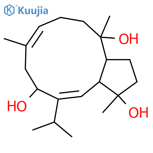 1,11-Capnosadiene-4,8,14-triol; (1Z,3S,4S,7S,8R,11E,14S)-form structure