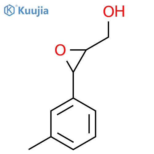 3-(3-methylphenyl)oxiran-2-ylmethanol structure