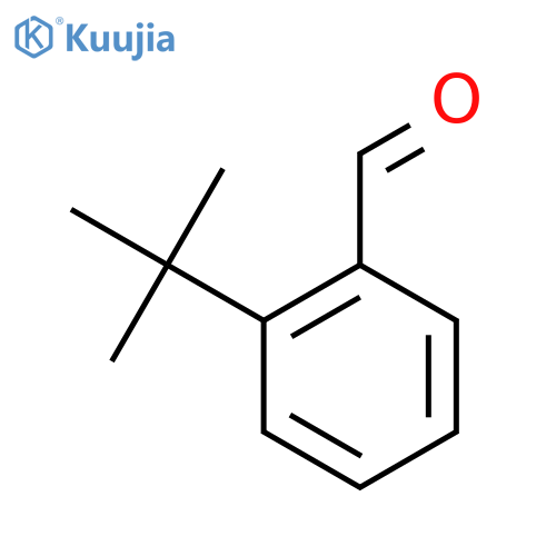 Benzaldehyde,2-(1,1-dimethylethyl)- structure
