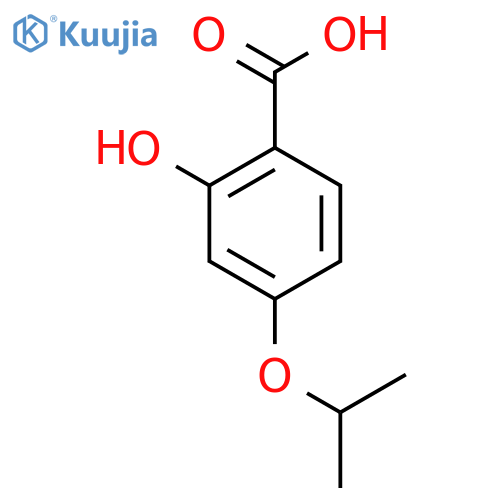 2-Hydroxy-4-isopropoxybenzoic acid structure