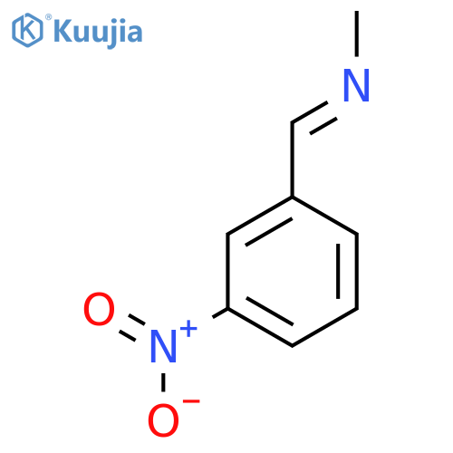 methyl(3-nitrophenyl)methylideneamine structure