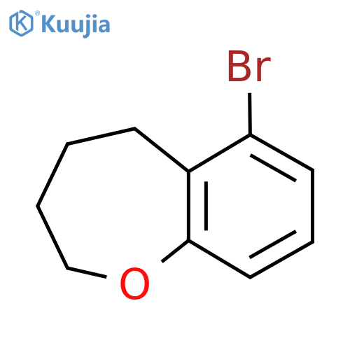 6-Bromo-2,3,4,5-tetrahydrobenzo[b]oxepine structure