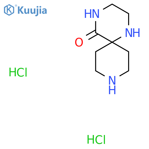 1,4,9-triazaspiro[5.5]undecan-5-one;dihydrochloride structure