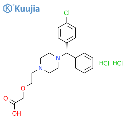 (S)-Cetirizine Dihydrochloride structure