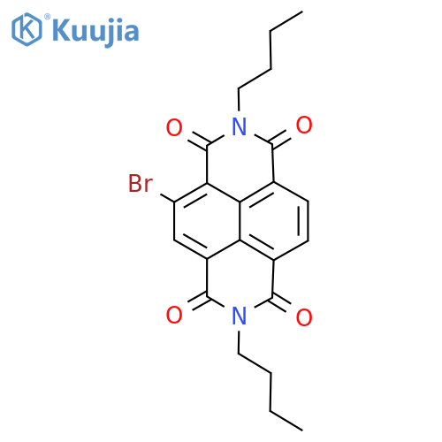 4-Bromo-2,7-dibutylbenzo[lmn][3,8]phenanthroline-1,3,6,8(2H,7H)-tetraone structure