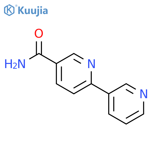 [2,3'-Bipyridine]-5-carboxamide structure