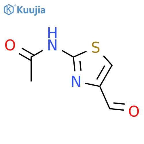N-(4-Formylthiazol-2-yl)acetamide structure