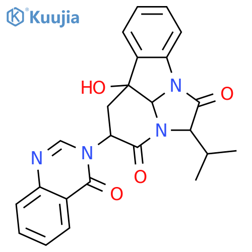 Chaetominine; 20-Isopropyl analogue, 2,3,14-triepimer structure