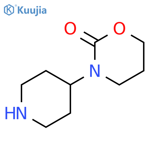 3-(Piperidin-4-yl)-1,3-oxazinan-2-one structure