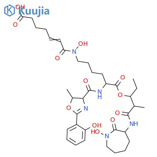 Carboxymycobactins; Carboxymycobactin 1 structure