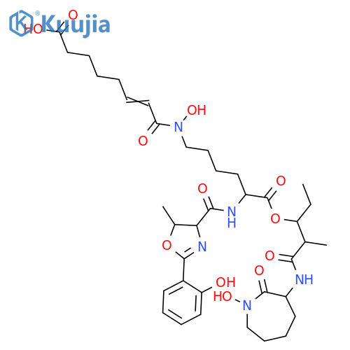 Carboxymycobactins; Carboxymycobactin 2 structure