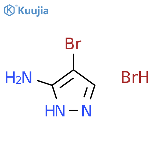 4-Bromo-1H-pyrazol-3-amine hydrobromide structure