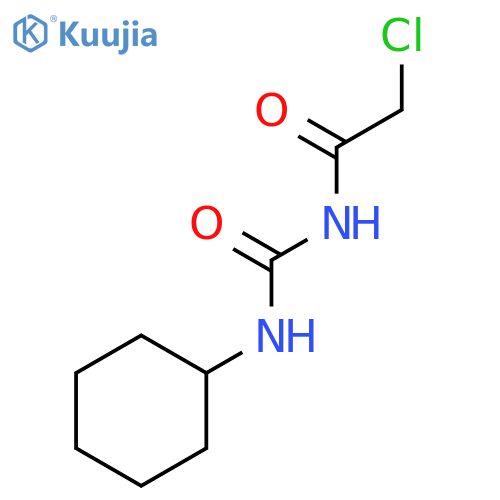 2-Chloro-N-(cyclohexylcarbamoyl)acetamide structure