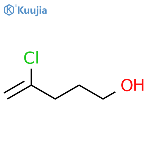 4-chloropent-4-en-1-ol structure