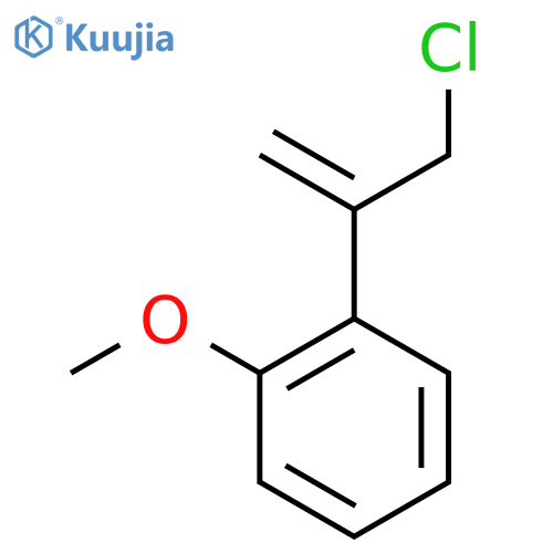 1-(3-chloroprop-1-en-2-yl)-2-methoxybenzene structure