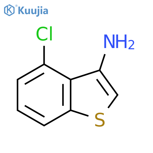 4-Chlorobenzo[b]thiophen-3-amine structure