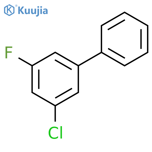 3-Chloro-5-fluoro-1,1'-biphenyl structure