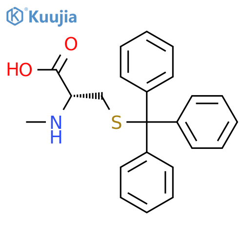 n-Methyl-s-trityl-l-cysteine structure
