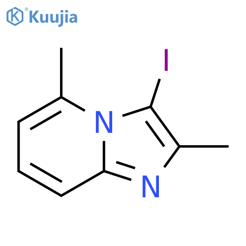 3-Iodo-2,5-dimethylimidazo1,2-apyridine structure