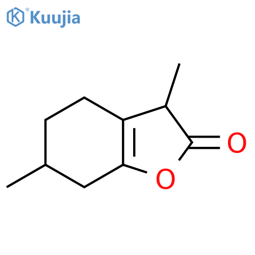 2(3H)-Benzofuranone,4,5,6,7-tetrahydro-3,6-dimethyl- structure