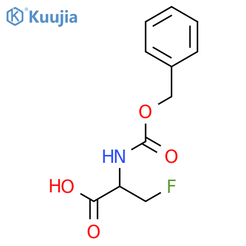 Alanine, 3-fluoro-N-[(phenylmethoxy)carbonyl]- structure