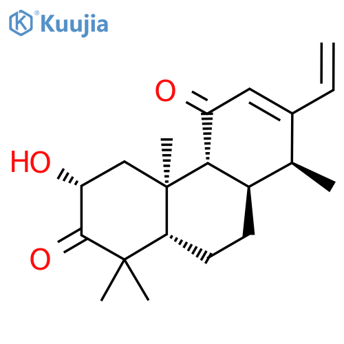 2,5-Phenanthrenedione, 7-ethenyl-1,3,4,4a,4b,8,8a,9,10,10a-decahydro-3-hydroxy-1,1,4a,8-tetramethyl-, (3R,4aR,4bR,8S,8aR,10aS)- structure